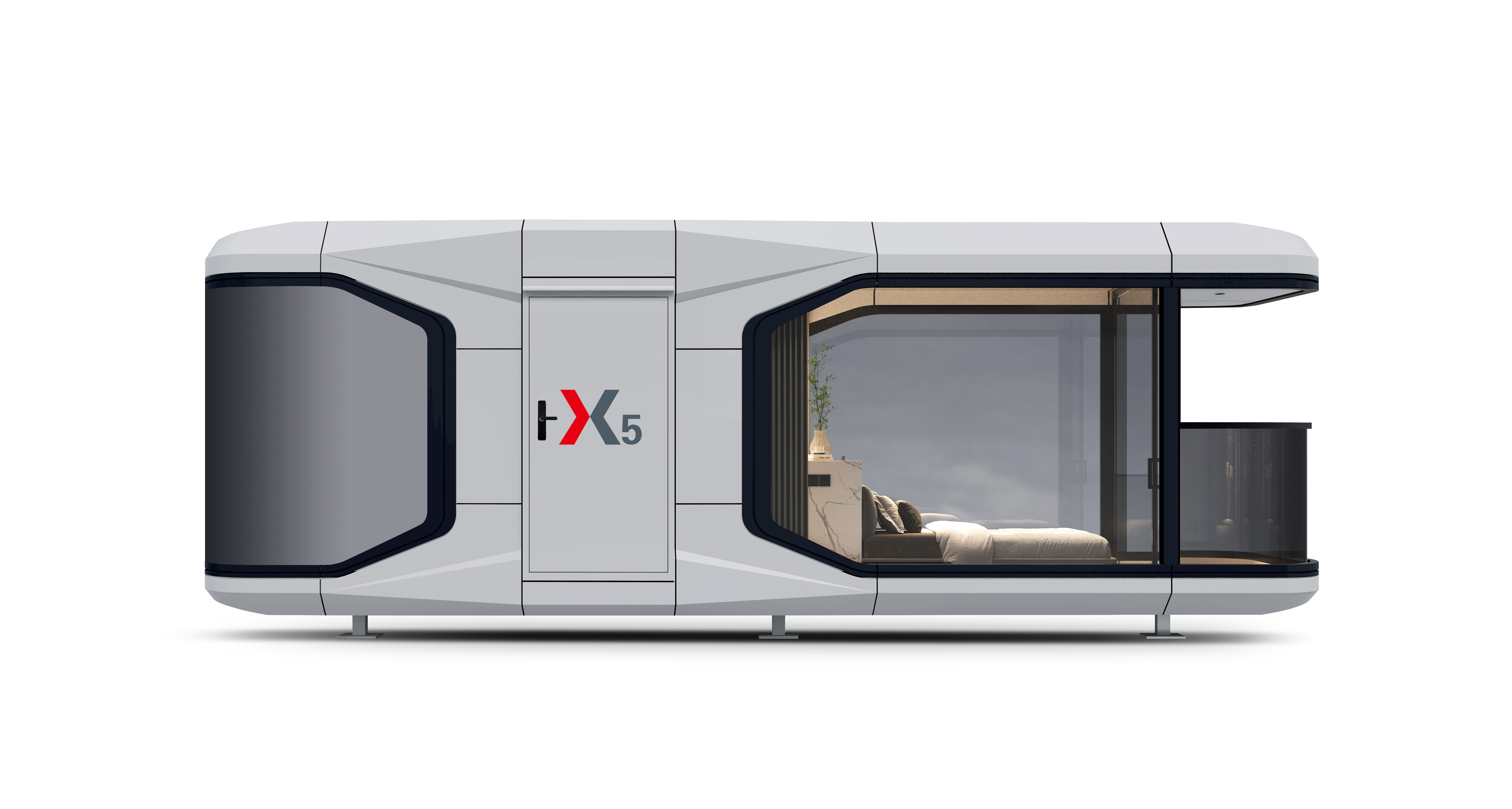 X5 太空舱 28㎡2-3 人全景智能旅