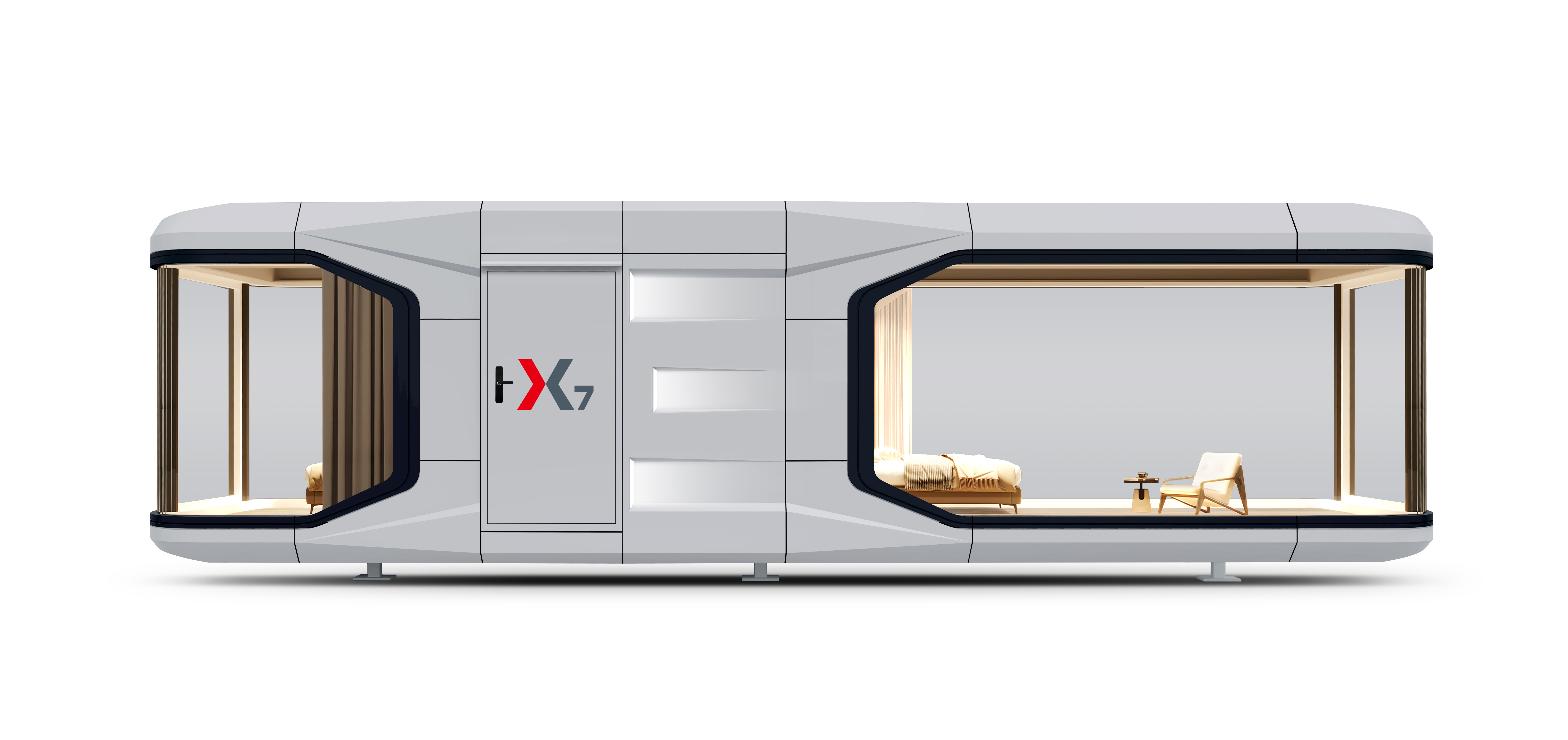 X7 太空舱 38㎡2-4 人智能旅居舱